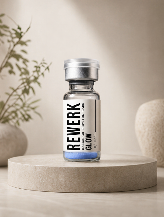 REWERK Glow 80mg peptide blend vial