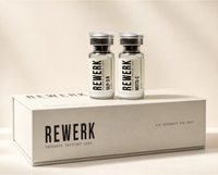 Rewerk GLP-3 R and MOTS-C research vials with Rewerk box