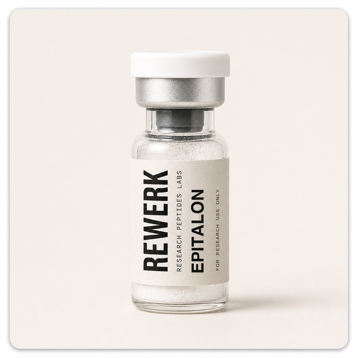 Epitalon — Rewerk research peptide vial
