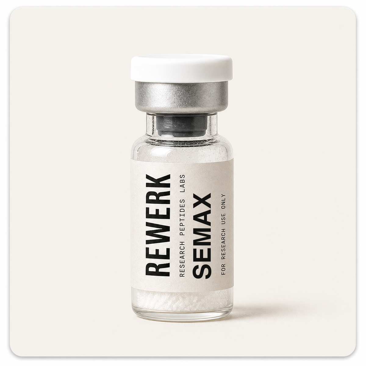 Semax — Rewerk research peptide vial