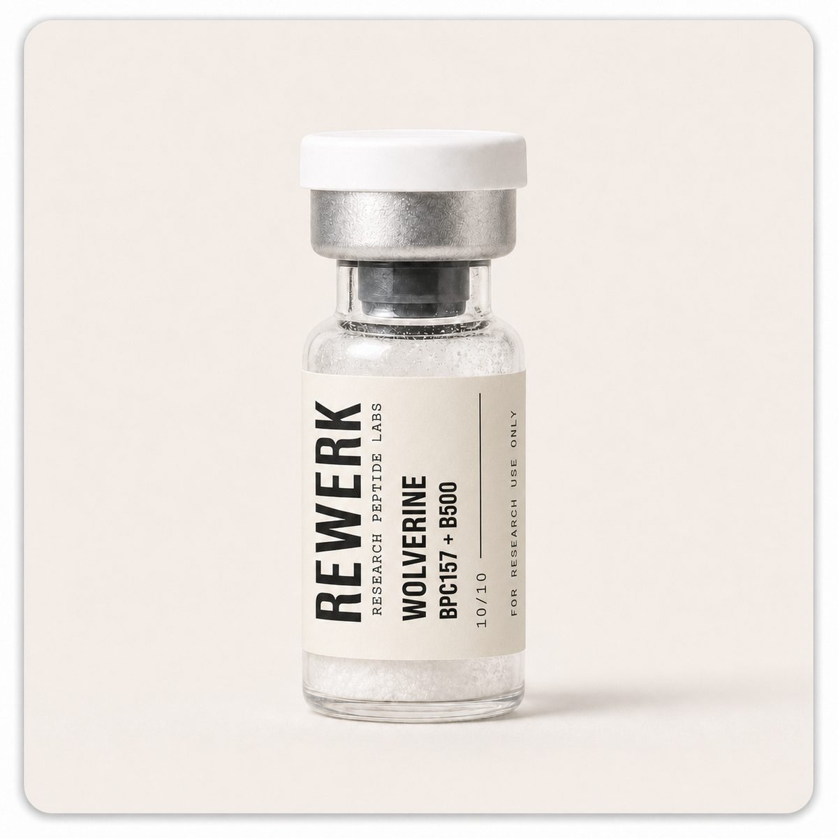 Rewerk Wolverine BPC-157 + TB-500 research vial